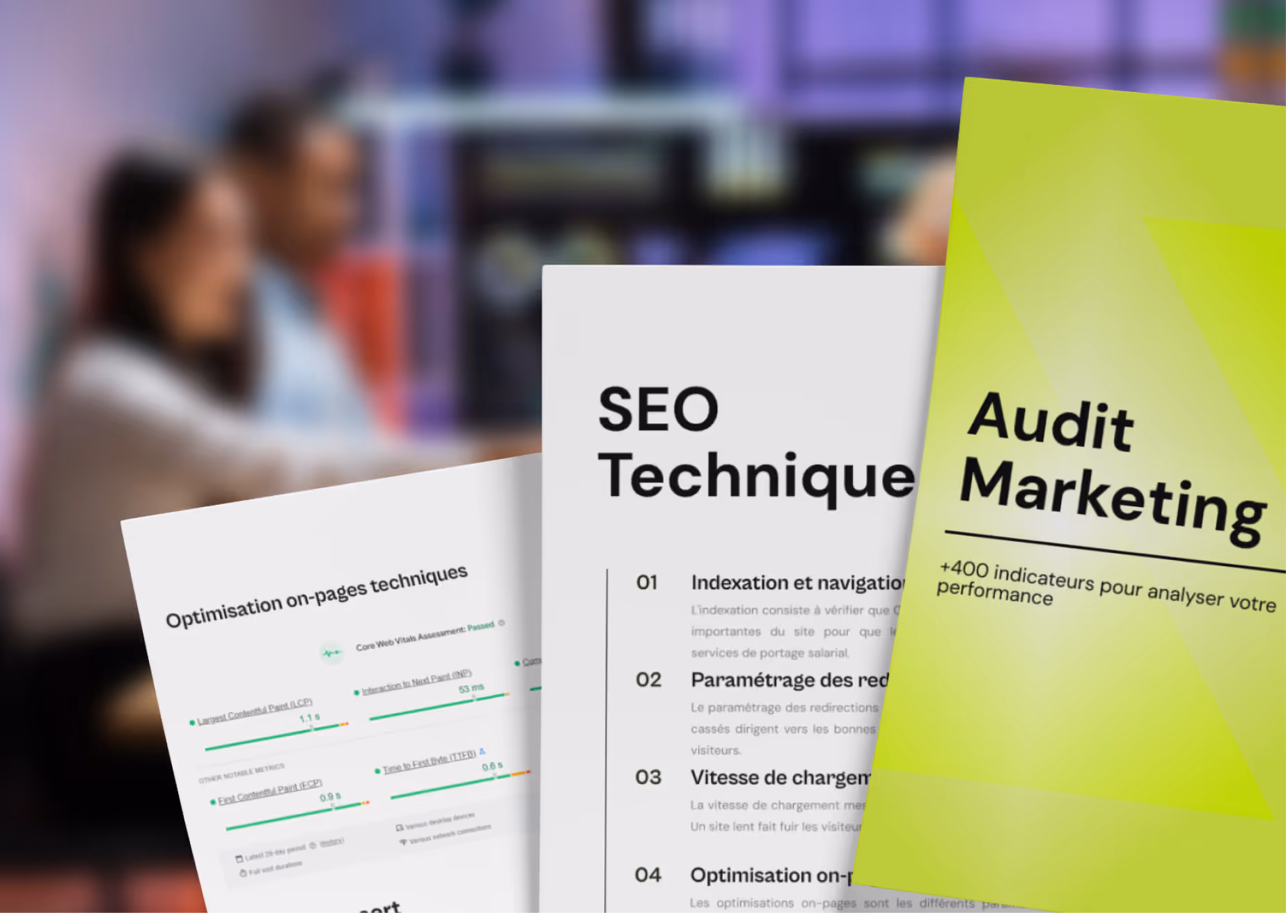 Consultant Vizion en réunion stratégique avec un client B2B